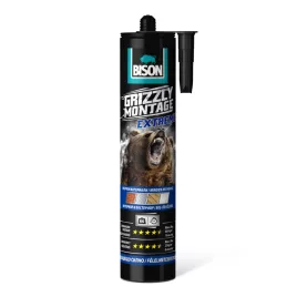 Bison Grizzly extrém erős szerelési ragasztó 435g