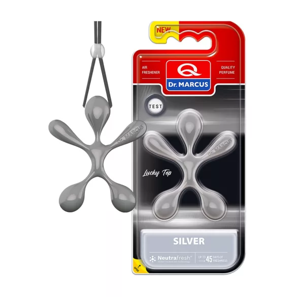 Dr. Marcus Lucky Top autóillatosító - Silver