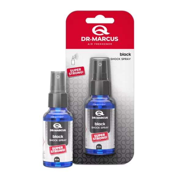 Dr. Marcus SHOCK SPRAY Black autóillatosító