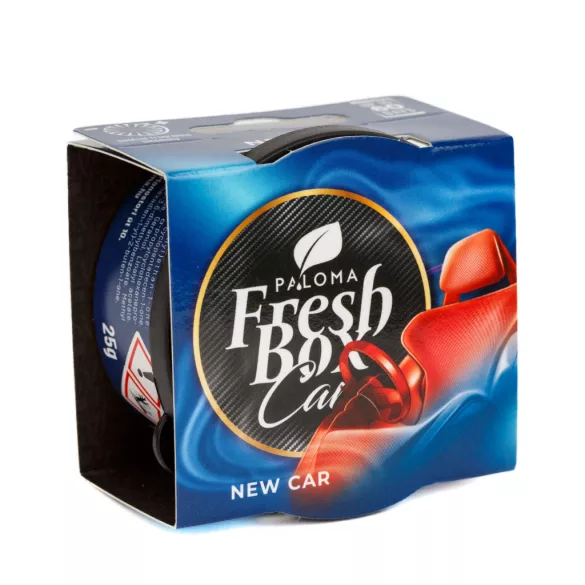 Paloma Fresh Box poharas illatosító, New Car, 25 g