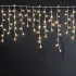 Phenom melegfehér függöny fényfüzér 15 m 600 LED átlátszó kábellel