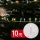 Phenom fényfüzér 10 m 400 melegfehér és 100 hidegfehér LED, fehér kábellel
