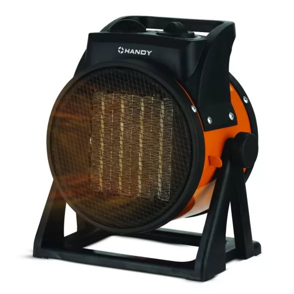 Handy PTC műhely hősugárzó 1000 / 2000W narancs/fekete