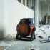 Handy PTC műhely hősugárzó 1000 / 2000W narancs/fekete