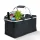 Bewello thermo összecsukható bevásárlókosár 21 L 49 x 28 x 25 cm fekete