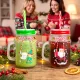 Bewello karácsonyi pohár szívószállal 450 ml 2 féle