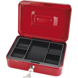  EXTOL CRAFT pénzkazetta, 2db kulccsal, változó színekben, festett acél ; 250×180×90/0,8mm