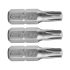 FORTUM behajtóhegy TORX, 3 db, S2 acél; T 30×25mm, bliszteren