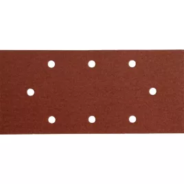   EXTOL PREMIUM csiszolópapír, tépőzáras, 93×190 mm, 8 lyukas klt. P60, 10db/cs, 407115-höz