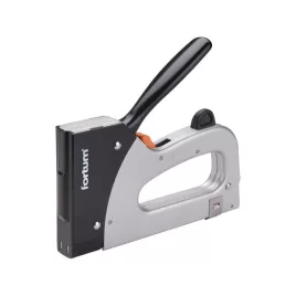   FORTUM tűzőgép, fémházas, profi, 2 funkciós, tűzőgépkapocs, 6-16×11,3mm, szeg fejjel: 14-16×2×1,2mm FORTUM