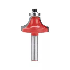   EXTOL PREMIUM felsőmaró fára, lekerekítő (homorúfejű rádiuszmaró), csapágyas, R6,3×D25,6×H11, befogás: 8mm, keményfém lapkás