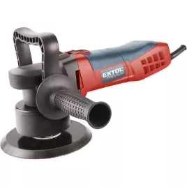   EXTOL PRMIUM sarok-polírozógép 150mm, 600W; szabályozható fordulatszám: 1500-6800 ford/perc, lágy indítású, papír doboz