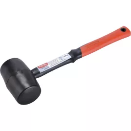   EXTOL PREMIUM gumikalapács üvegszálas nyéllel, fekete gumi ; 80 mm, 0,91 kg