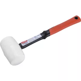   EXTOL PREMIUM gumikalapács üvegszálas nyéllel, fehér gumi ; 60 mm, 0,48 kg