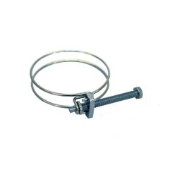   dupla drótbilincs 070mm, állítható, 2,5'-os spirál merevítésű szívócsőhöz