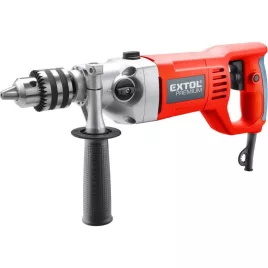   EXTOL PRMIUM ütvefúrógép , 1050W, fémházas, 0-2500 ford/perc, tokmány 3-16mm, papírdobozban