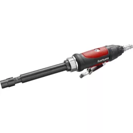   FORTUM pneumatikus furatköszörű, 295 mm hossz.,1/4'; (6 és 3 mm befogás), 25.000 1/min, 127 l/min, 6,3 Bar, 1/4' csatl., 0,7 kg