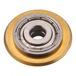  FORTUM vágókerék a 4770816, 4770817, 4770818, 4770819 csempevágókhoz, titánium-volfrám-karbid, 22×6×5mm, csapágyas