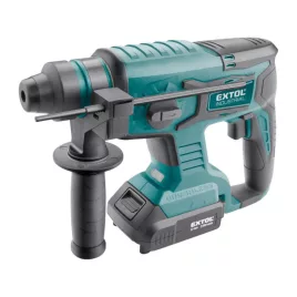   EXTOL INDUSTRIAL akkus ütvefúró SDS Plus, Share20V, 20V, Li-ion, 1db akku, 1db töltő, 2000 mAh, 1,7J