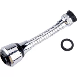   perlátor (aerator csőrvégre), M22 belső-/M24 külső menetes, 7 cm flexibilis szár, BALETTO, SONATA, csaptelepekhez