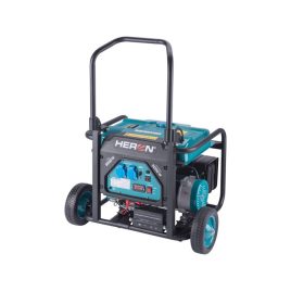   HERON Heron, benzinmotoros áramfejlesztő, 1 fázisú, max. teljesítmény 3 kVA, elektromos indítás