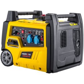   HERON Heron, benzinmotoros áramfejlesztő, táv- és önidítóval 3,0 kVA, 230V, 1 fázisú, inverteres