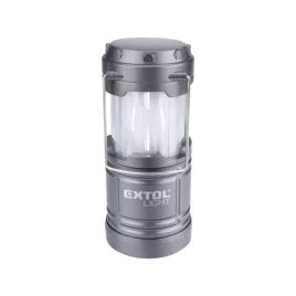   EXTOL LIGHT LED teleszkópos lámpa, 75 Lumen, láng hatású fény, elem nélkül