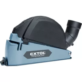   EXTOL PREMIUM porelszívó adapter (feltét) sarokcsiszolóhoz, vágáshoz