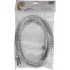 VIKING PVC zuhanytömlő 1,5m ezüst/szürke