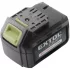 EXTOL CRAFT tartalék akku régebbi típusú 402440 Li-ion töltőhöz, 18V 1500mAh, 2 saru+1 tüske