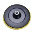 EXTOL INDUSTRIAL tépőzáras tartalék gumitalp polírozógéphez 180mm M14 8500 ford/perc