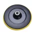 EXTOL INDUSTRIAL tépőzáras tartalék gumitalp polírozógéphez 180mm M14 8500 ford/perc
