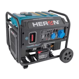  HERON gép benzinmotoros inverteres áramfejlesztő 6 kVA 230V 1 fázisú