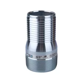   HERON tömlőösszekötő szívókosárhoz, acél, külső menetes, B-3", 76mm, 8895102 szivattyúhoz