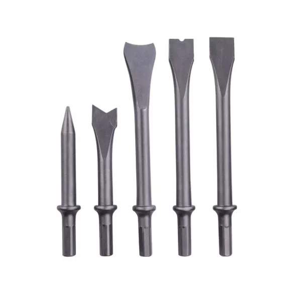 EXTOL PREMIUM véső készlet 5db, 10mm (3/8") hatszög befogással