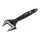 FORTUM állítható villáskulcs 200mm/8", 0-40mm nyílás, CrV, foszfátozott, gumírozott markolat