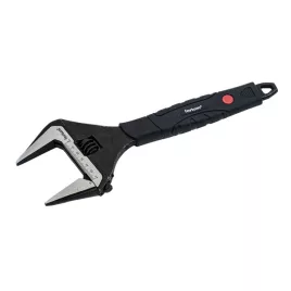   FORTUM állítható villáskulcs 300mm/12", 0-60mm nyílás, CrV, foszfátozott, gumírozott markolat