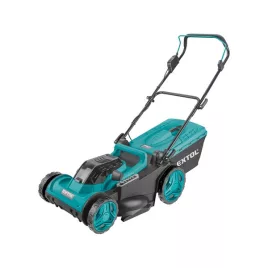   EXTOL INDUSTRIAL SHARE20V akkus fűnyíró 20V, 43cm, állítható magasság, szénkefe mentes, akku és töltő nélkül