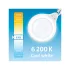 EXTOL LIGHT asztali LED nagyítós lámpa, fehér, 10 W, 81 LED, 1000 Lm, 5× nagyítás
