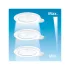 EXTOL LIGHT asztali LED nagyítós lámpa, fehér, 10 W, 81 LED, 1000 Lm, 5× nagyítás