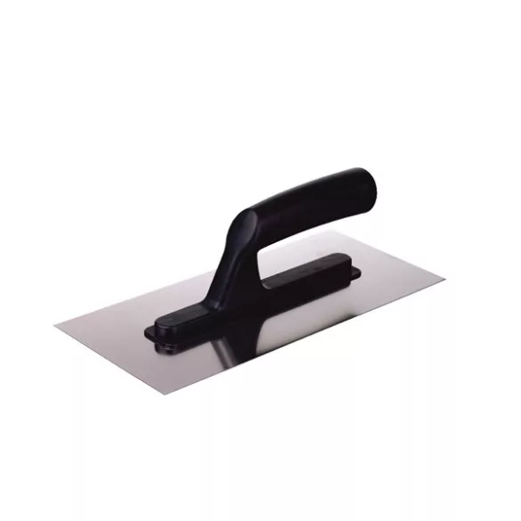 EXTOL CRAFT rozsdamentes glettelőkanál műanyag nyéllel 130×270mm