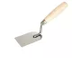 EXTOL CRAFT rozsdamentes stukkó simító bükkfa fogantyúval, 100mm