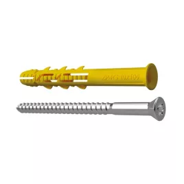   Keretrögzítő dübel RS süllyesztett fejjel 10×80mm, 25db