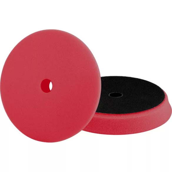 EXTOL PREMIUM finiselő polírkorong T10, 150×25mm, 22 mm, vörös, tépőzáras
