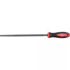   EXTOL PREMIUM kerek ráspoly 250mm, C45 acél, vágat 2, finom, TPR gumis műanyag nyél