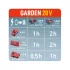 EXTOL PREMIUM Garden20V akkutöltő 20V, 4,5A 8895782 és 8895780 akkuhoz