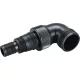 EXTOL PREMIUM csőcsonk adapter visszafolyás-gátlóval, 1" - 1 1/4" - 1 1/2", 8895014 szivattyúhoz