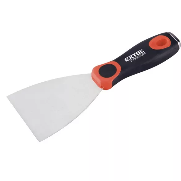 EXTOL PREMIUM üthető inox spakli, 6 cm, kétkomponensű műanyag nyéllel