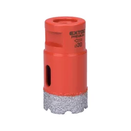   EXTOL PREMIUM gyémánt körkivágó csempére, 30mm × M14, sarokcsiszolóba