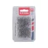 EXTOL PREMIUM nagy hullám kapocs akkus műanyag hegesztőhöz, 0,6 mm, 15 × 30 mm, 150 db